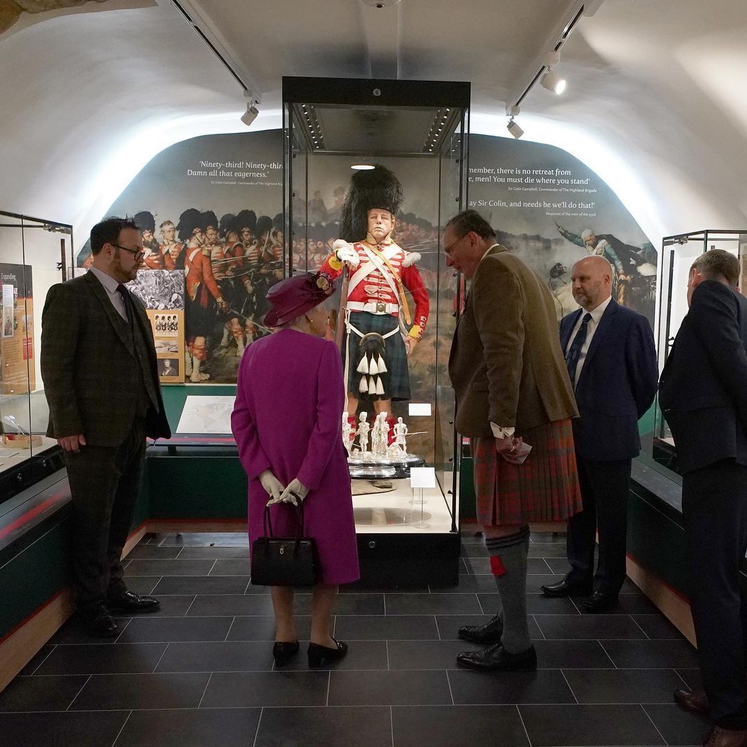 Королева посетила музей