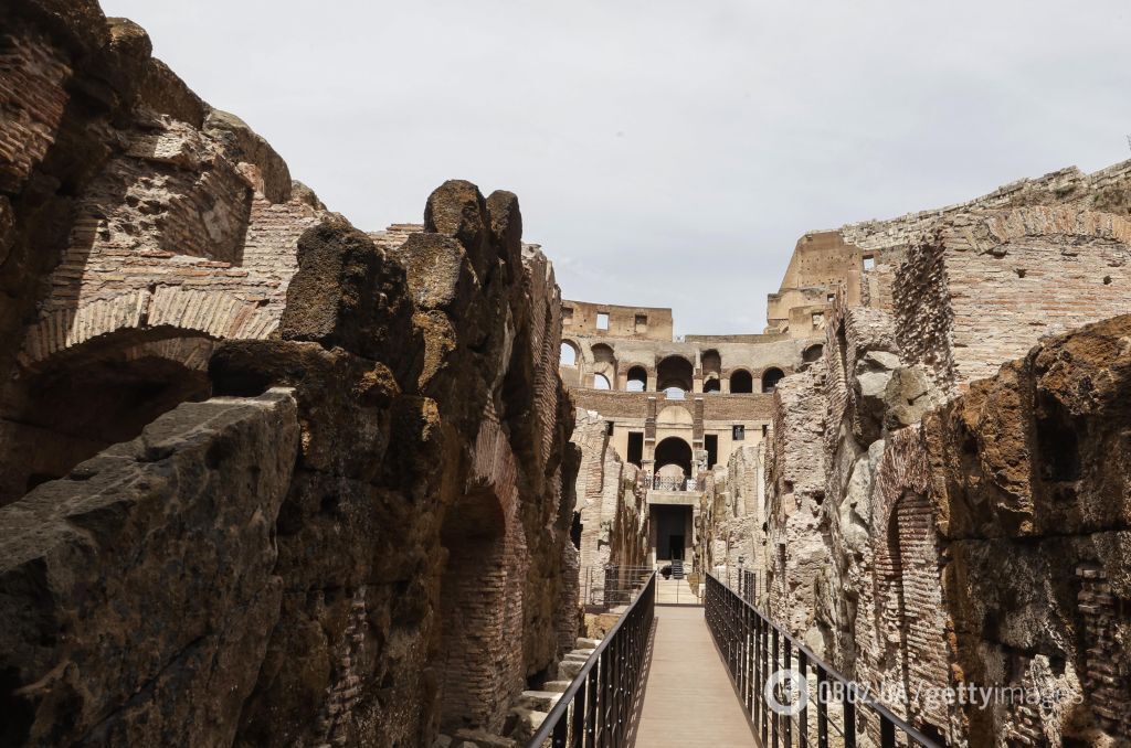 Для туристов откроют секретную подземную часть Колизея.