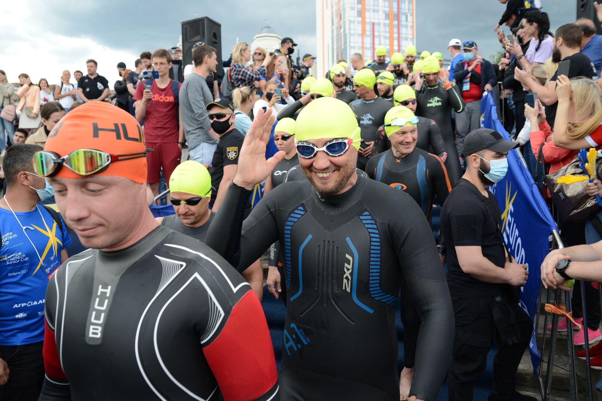 В "Dnipro triathlon fest" приняло участие рекордное количество спортсменов-любителей, самому старшему – более 60 лет