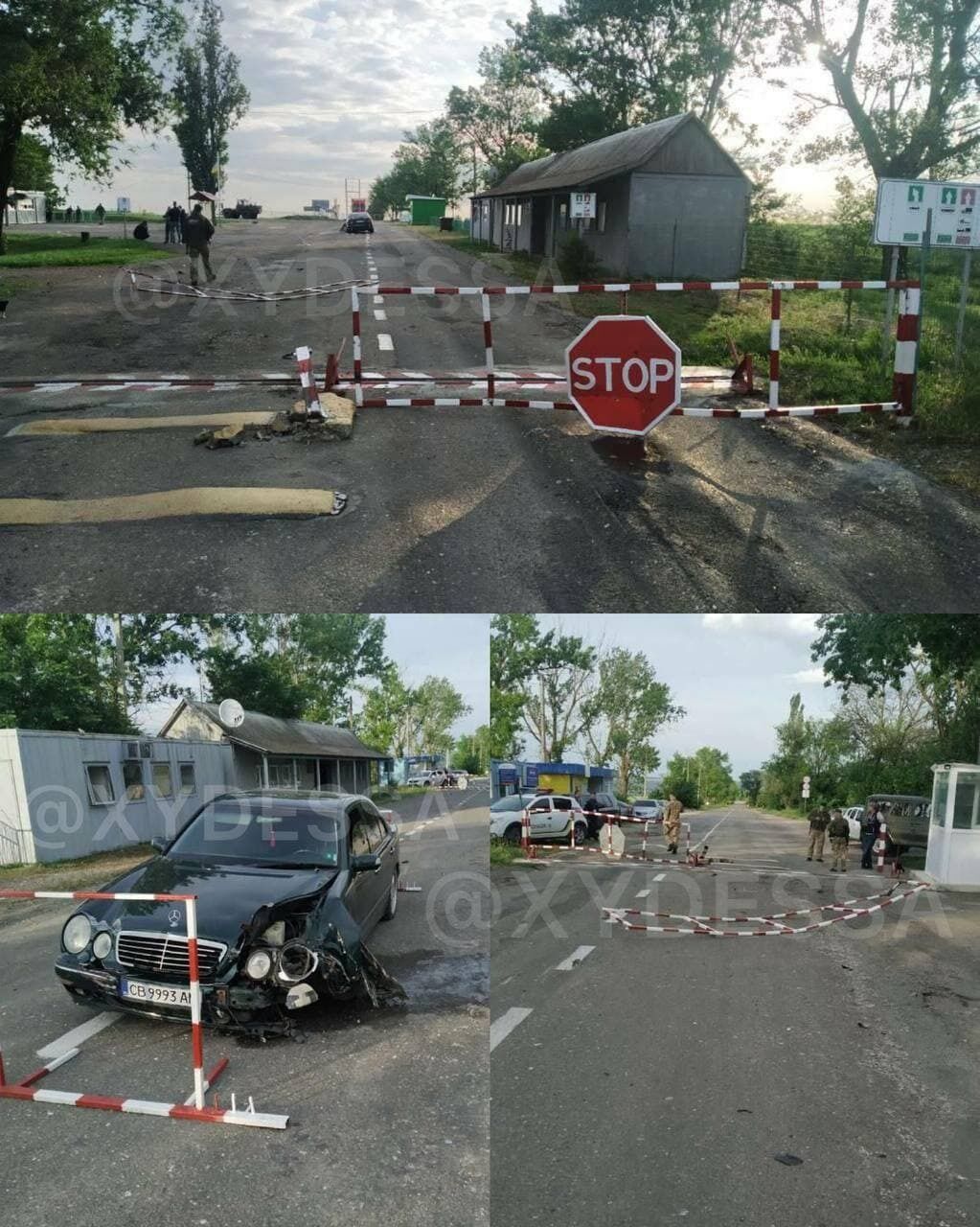 В ДТП чудом не пострадала пограничница