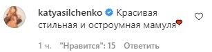 Під постом співачки залишили безліч компліментів