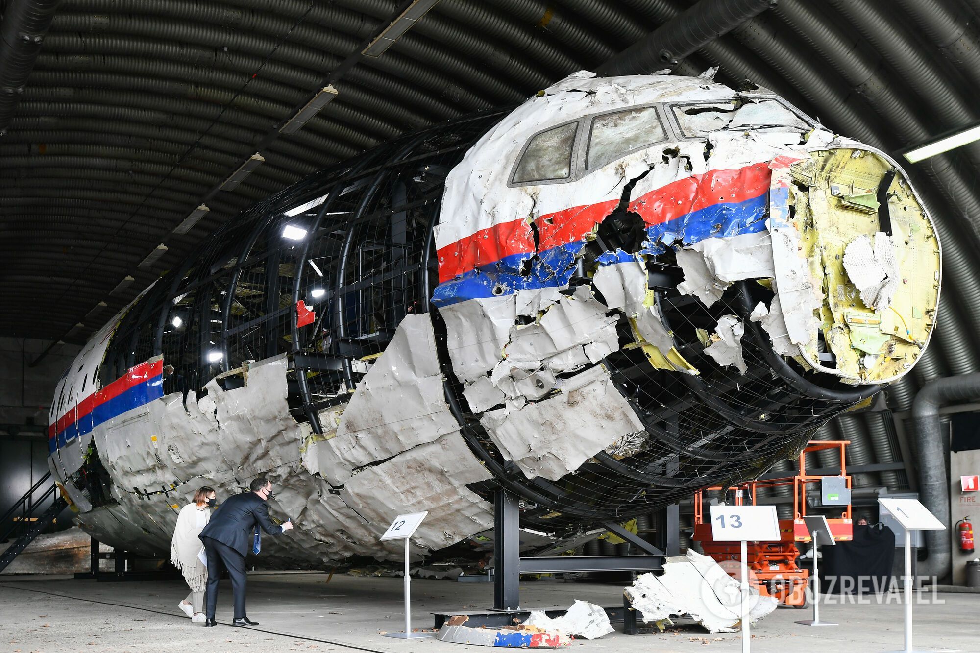Сбитый на Донбассе Boeing 777