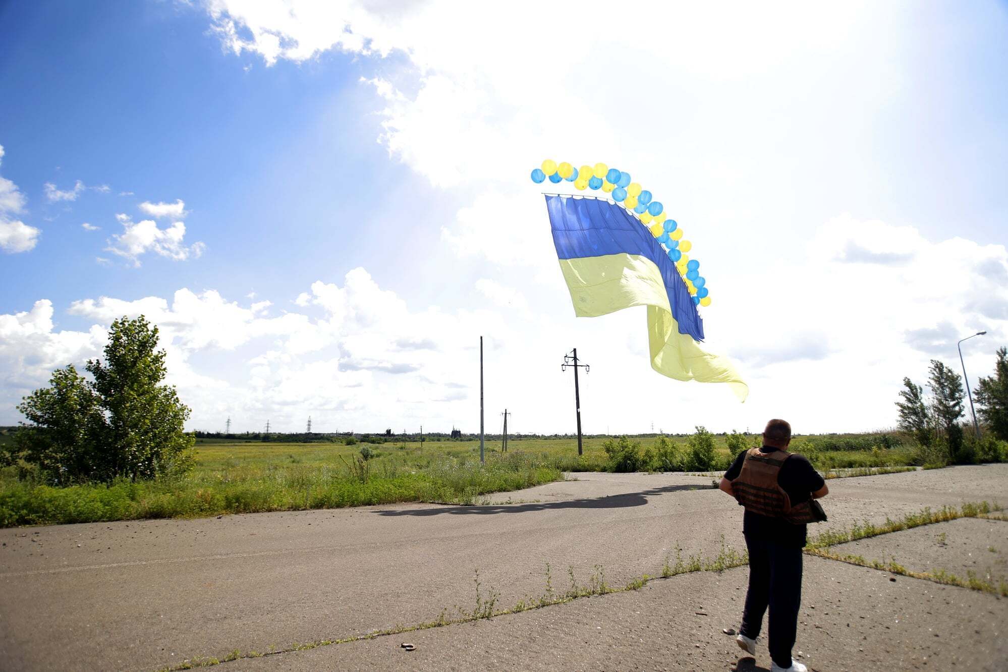 Запуск відбувався з околиць легендарної шахти "Бутівка"