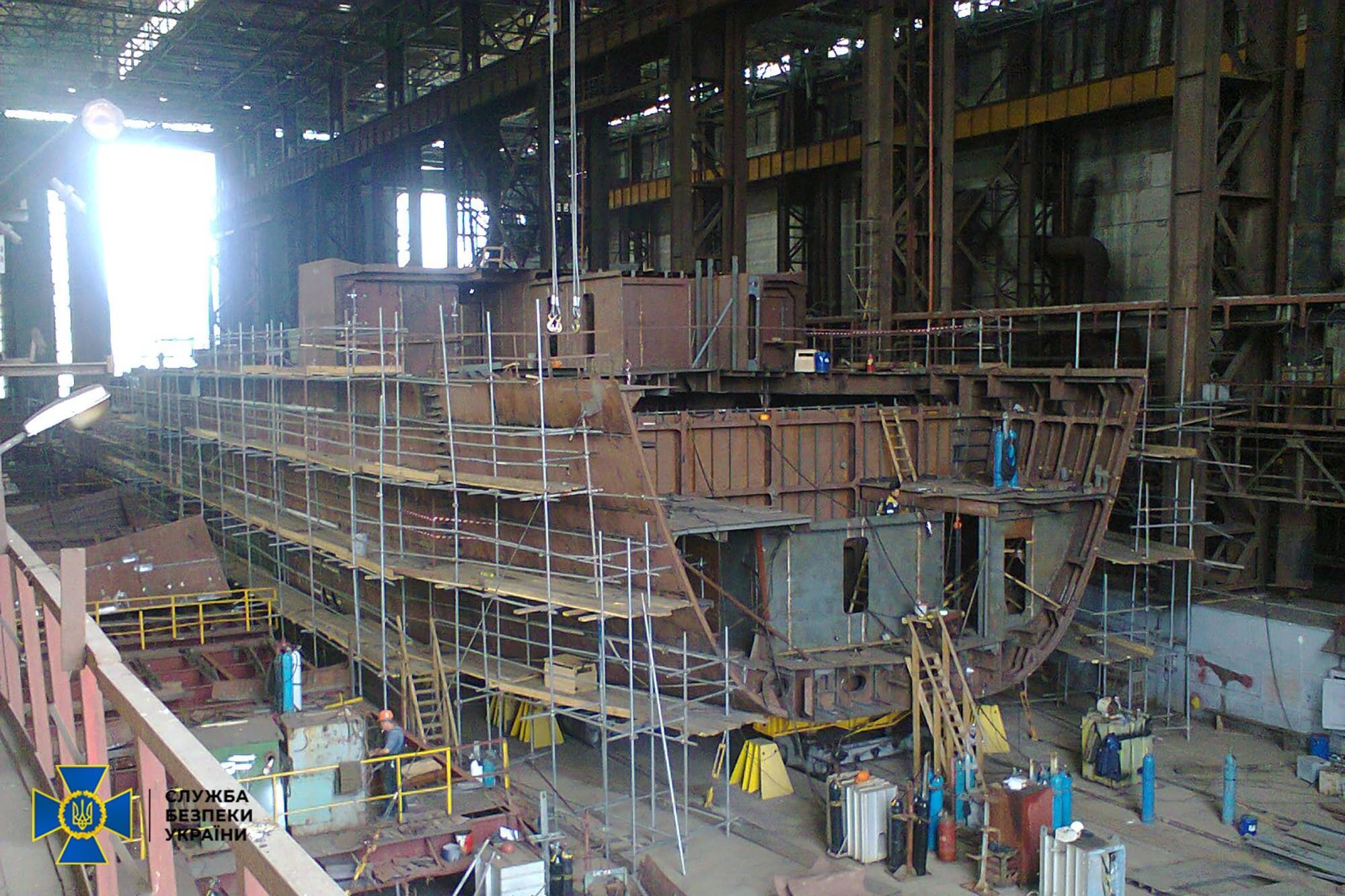 Будівництво судна в РФ