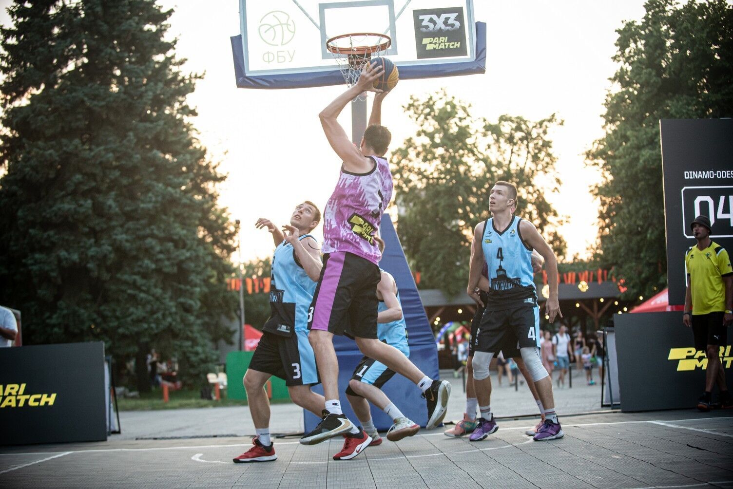 Определились победители 3-го тура чемпионата Украины по баскетболу 3х3