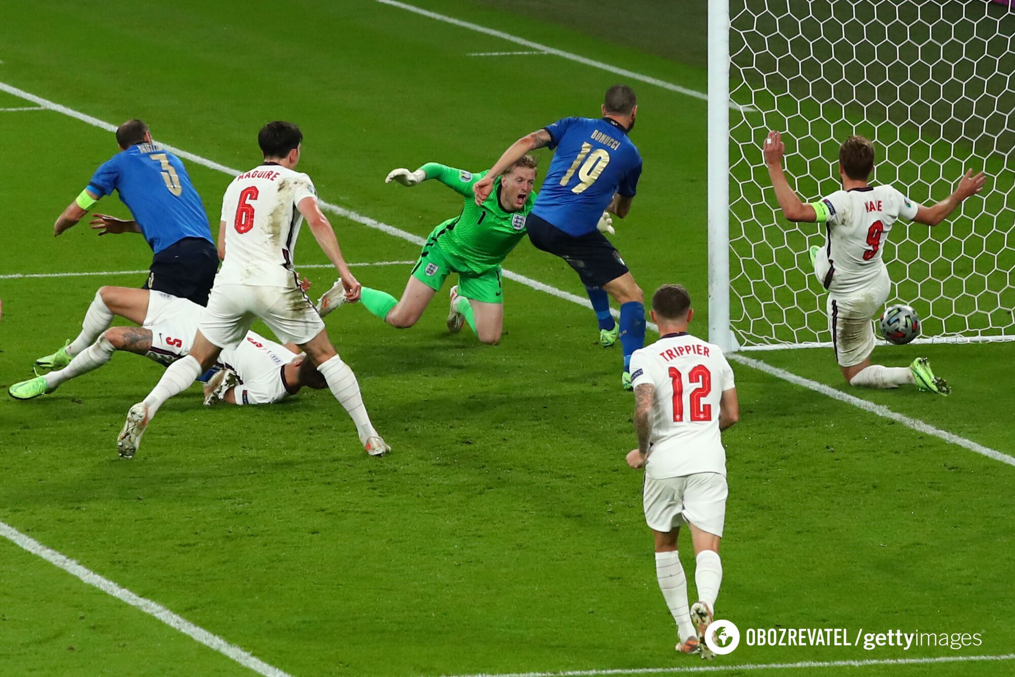 Англия проиграла Италии в финале Евро-2020.