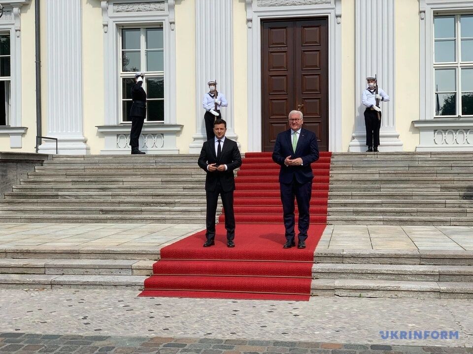Встреча двух президентов в Берлине.