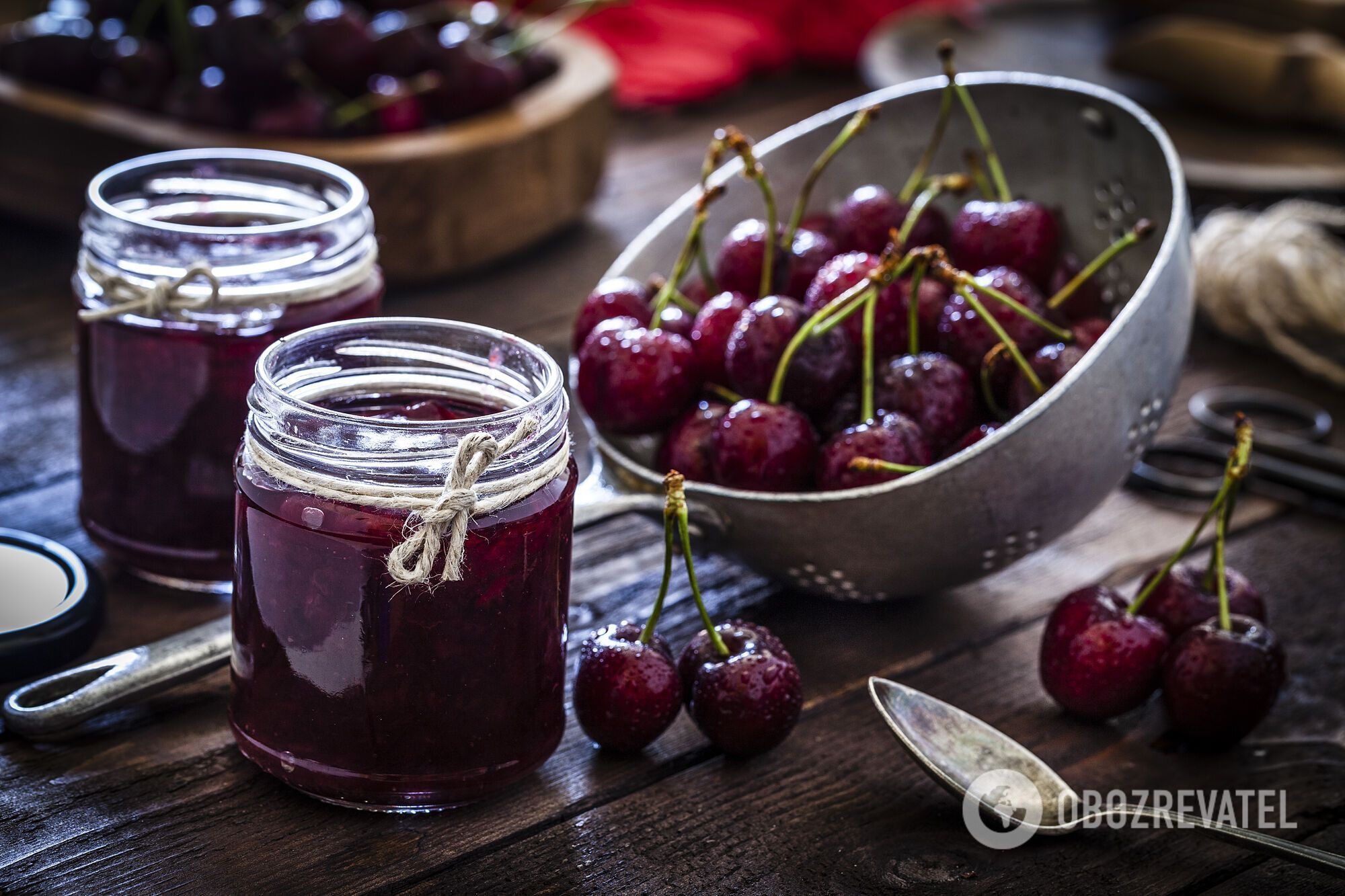 Вишни для варенья