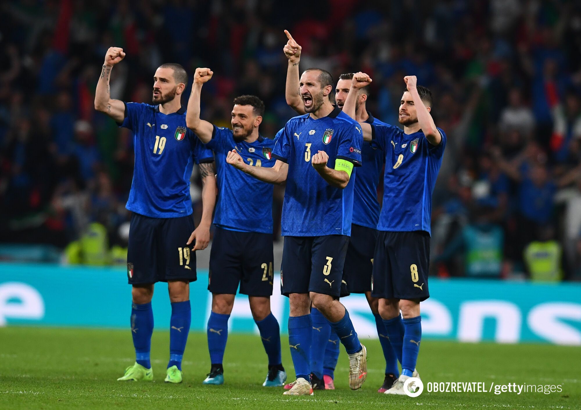 Италия выиграла Евро-2020.