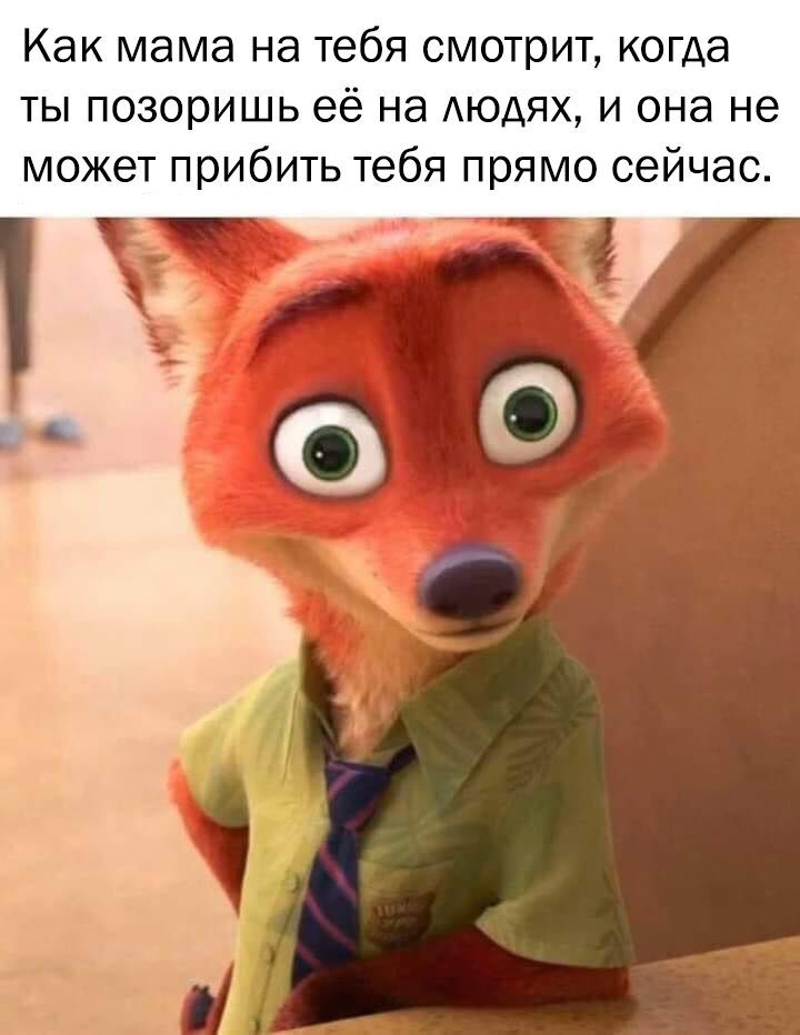 Шутка о маме