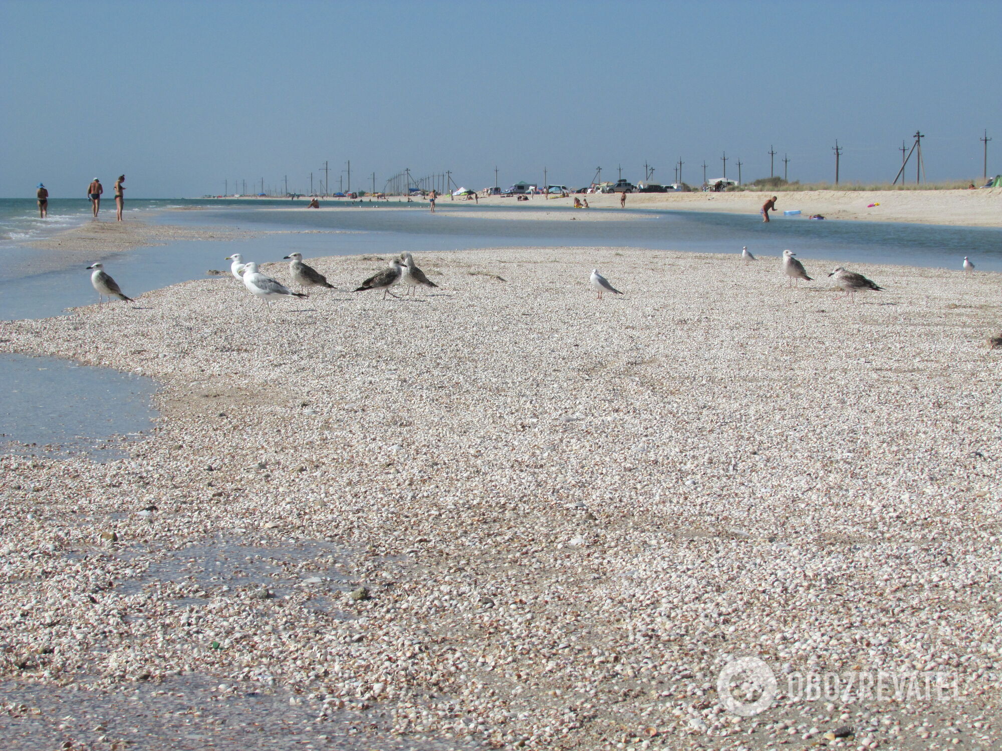 Один из самых известных курортов Азовского моря – это поселок Кирилловка, к которой примыкает Федотова коса и коса Пересыпь