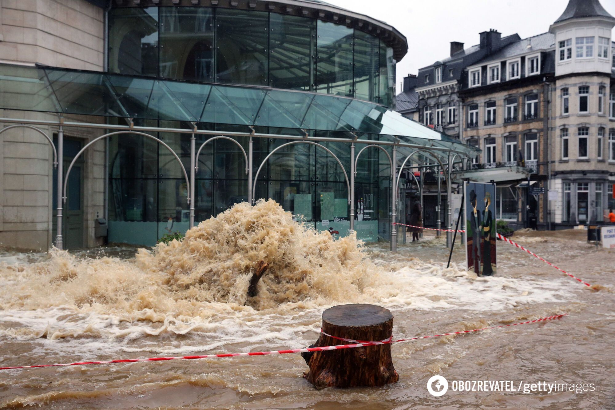Наводнение в Бельгии