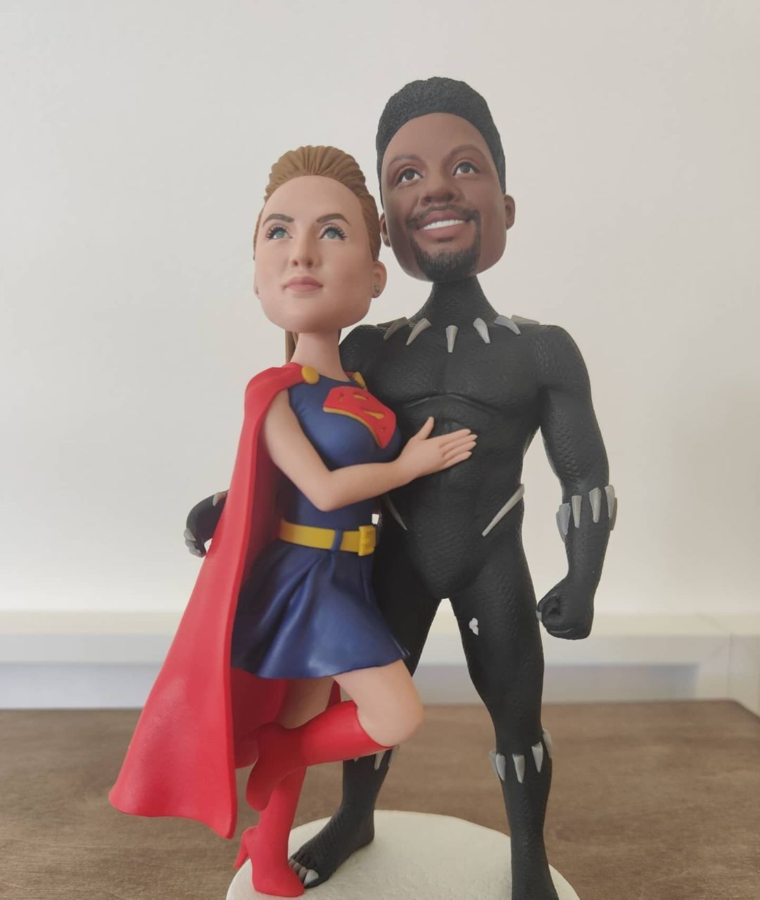 Гаэль Монфис и Элина Свитолина в образе супергероев