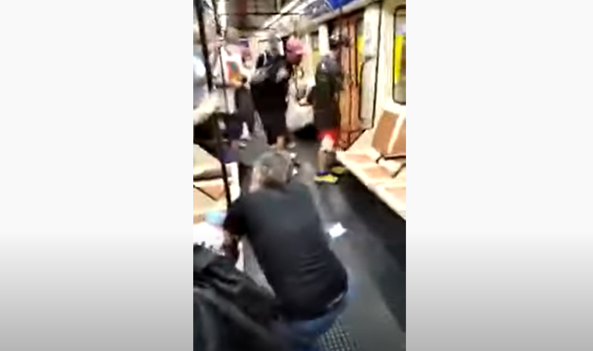 Инцидент произошел в метро