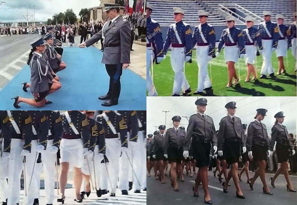 Форма жінок-військовослужбовців в інших країнах світу