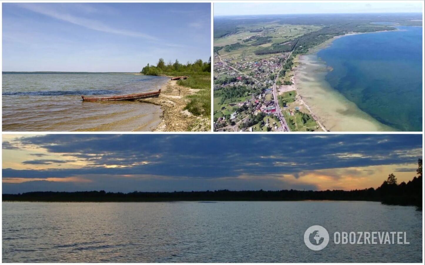 Озеро Свитязь считается самым глубоким в Украине
