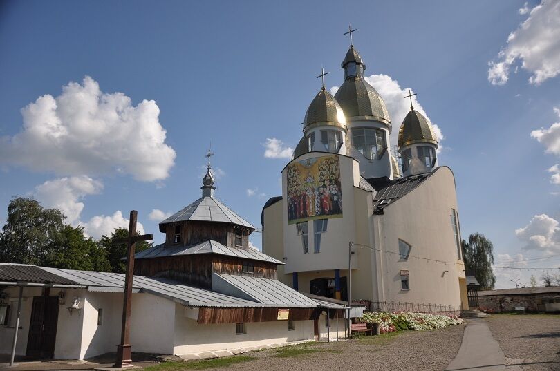 Храм Всех Святых Украинского Народа на улице Выговского в г. Стрый.