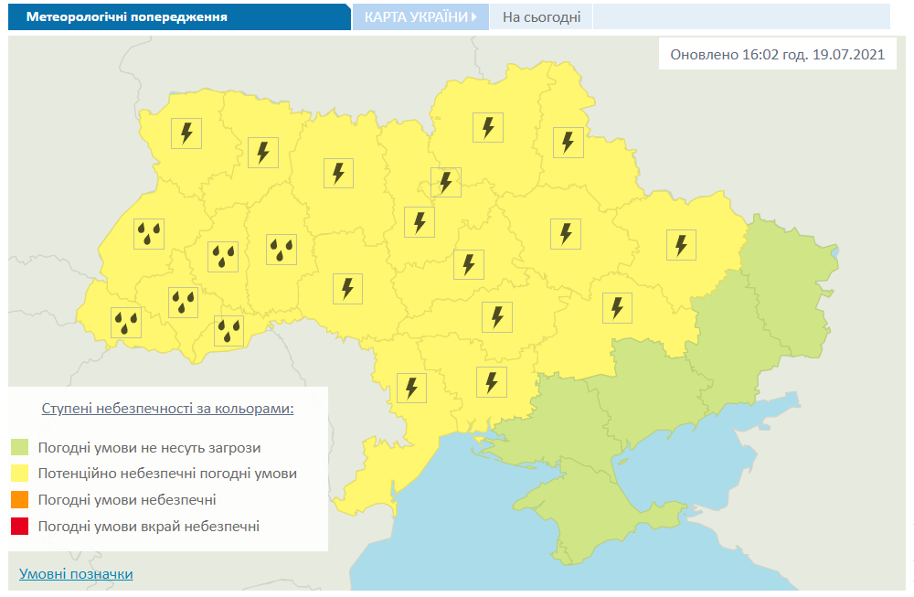 Штормовое предупреждение