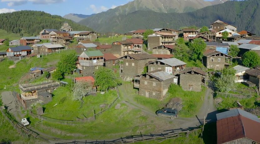 Грузинские деревни.