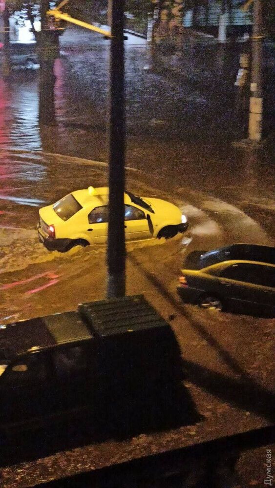 Затоплені вулиці Одеси