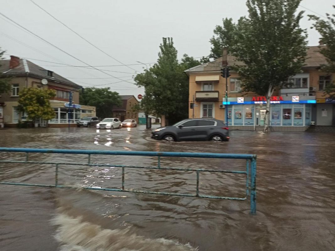 Затопленный Бердянск