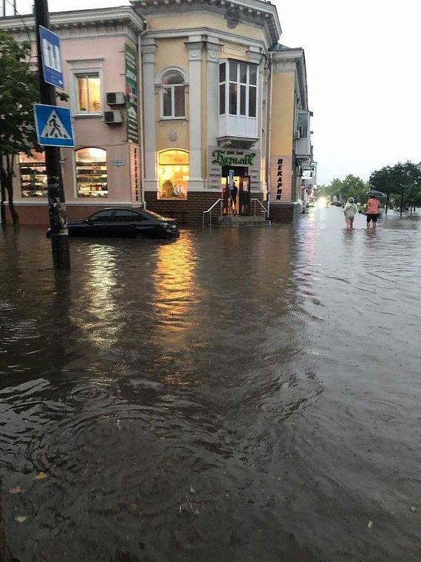 Наводнение в Бердянске