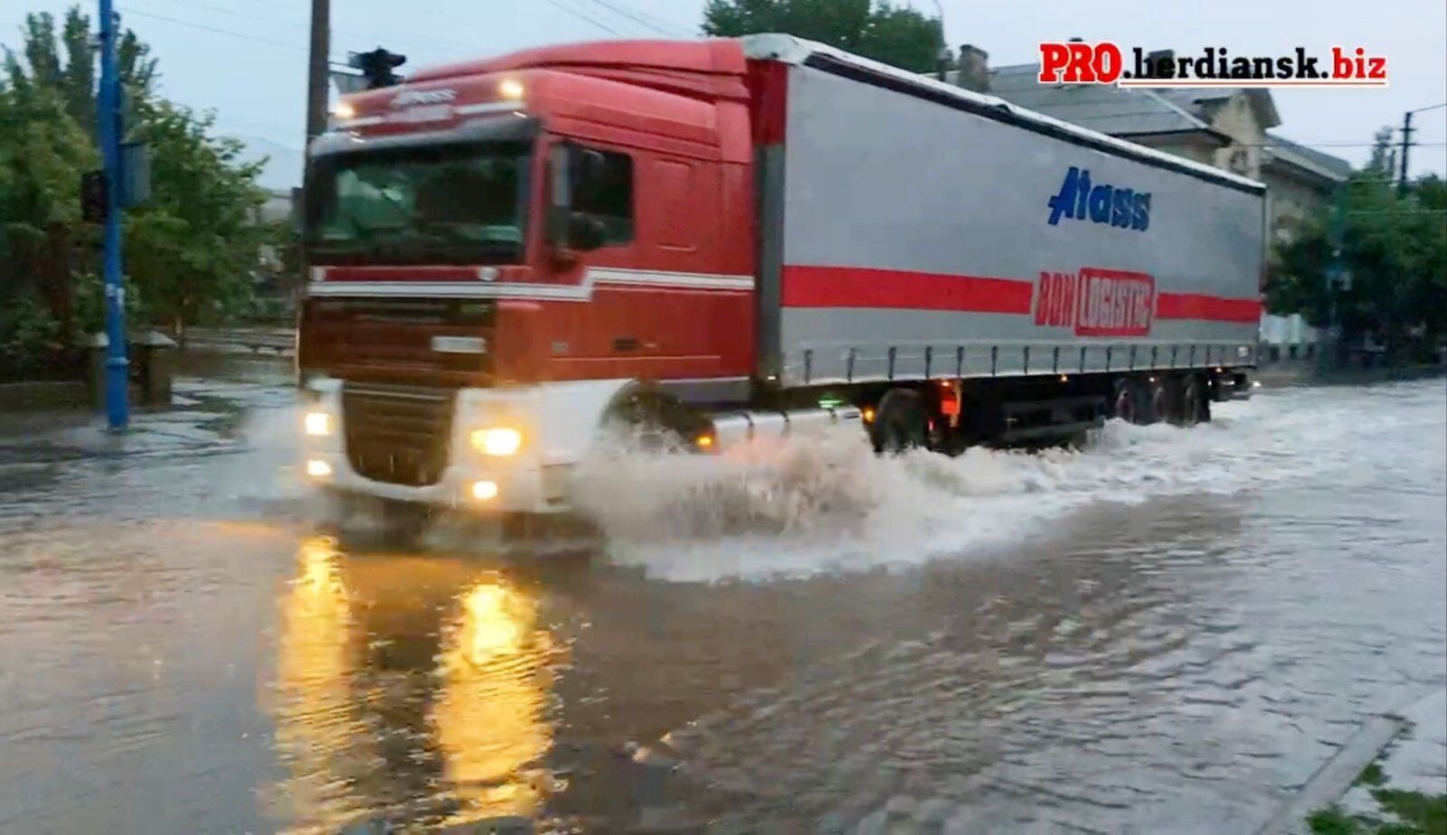 Движение на дорогах затруднено