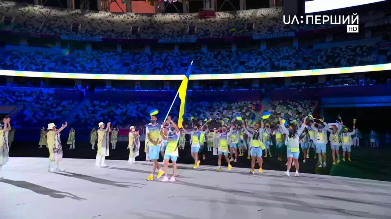 Трансляцію "Першого каналу" переривали на вихід українських олімпійців