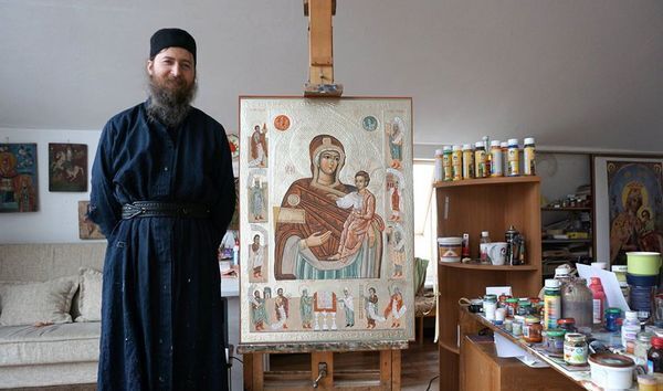 Сын Нины Матвиенко принимает участие в реставрации старинного храма
