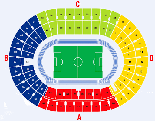 План НСК "Олимпийский"
