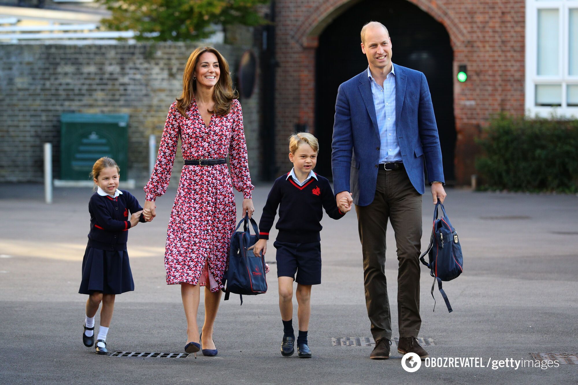 Кейт та Вільям із дітьми.
