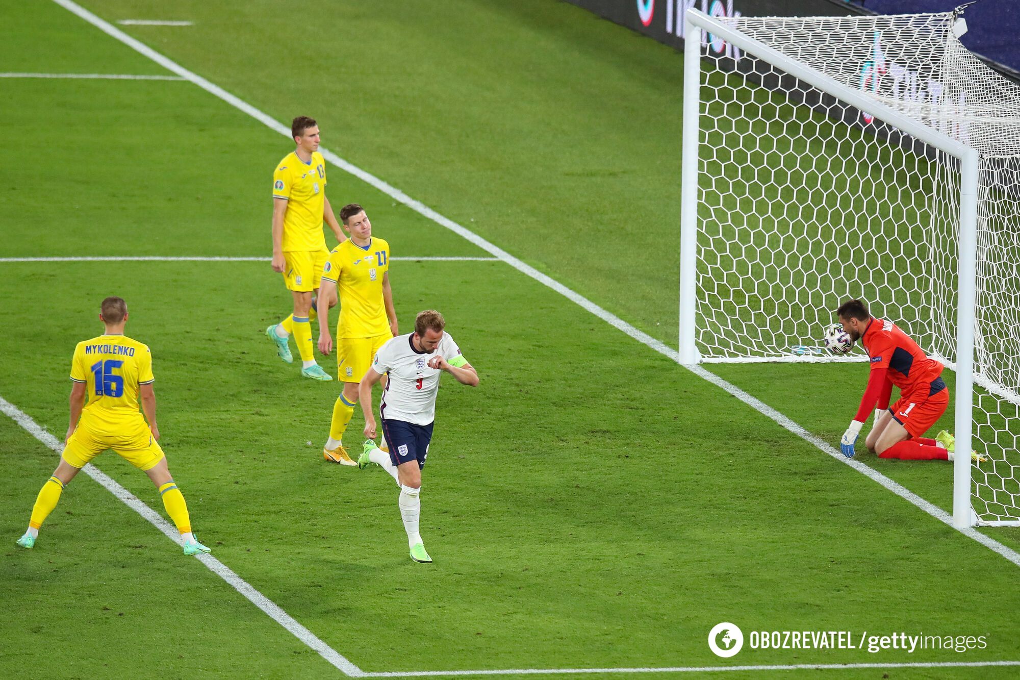 Англия разгромила Украину со счетом 4:0