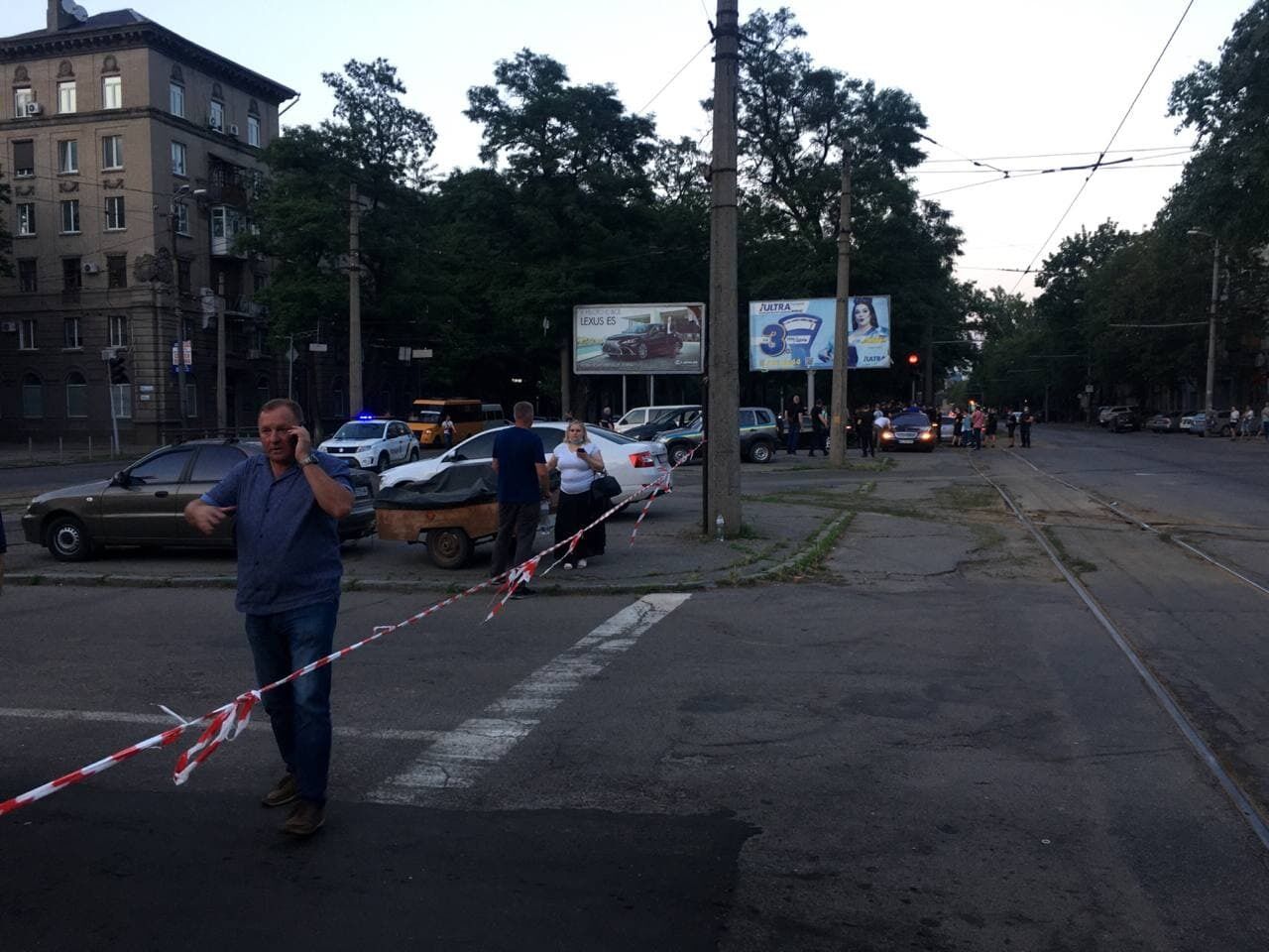 В центре Днепра произошли столкновения с перестрелкой: есть пострадавшие