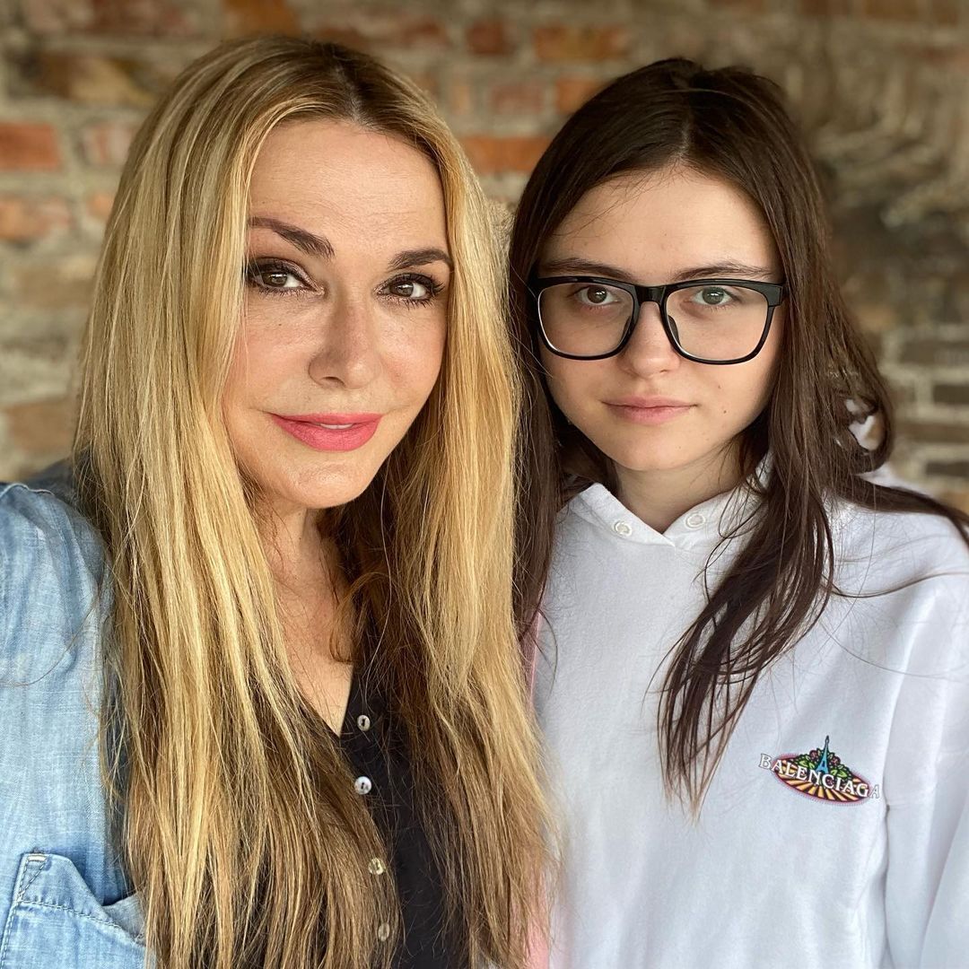 Ольга Сумская с дочерью Аней
