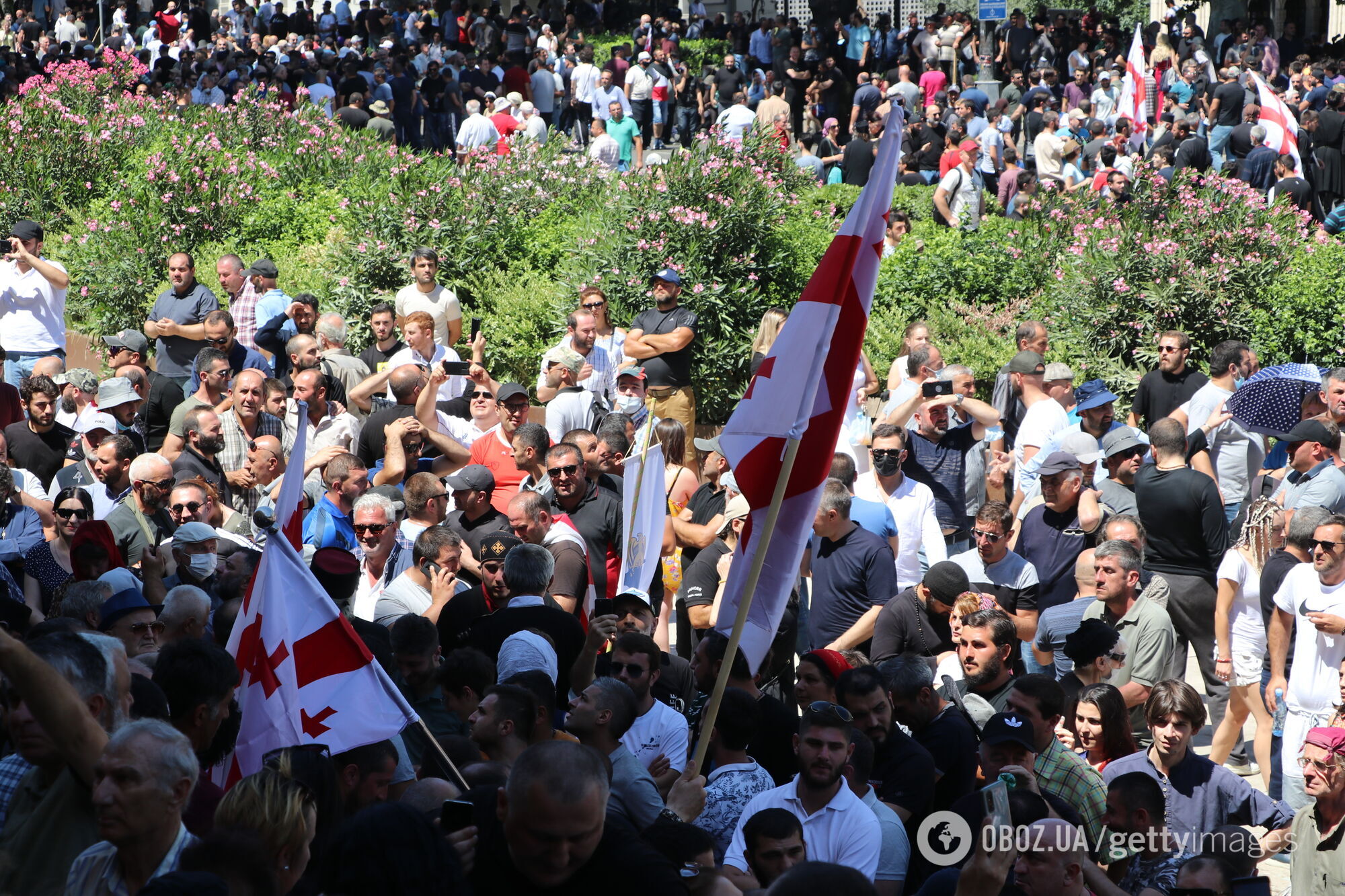 Протест противников ЛГБТ-прайда.