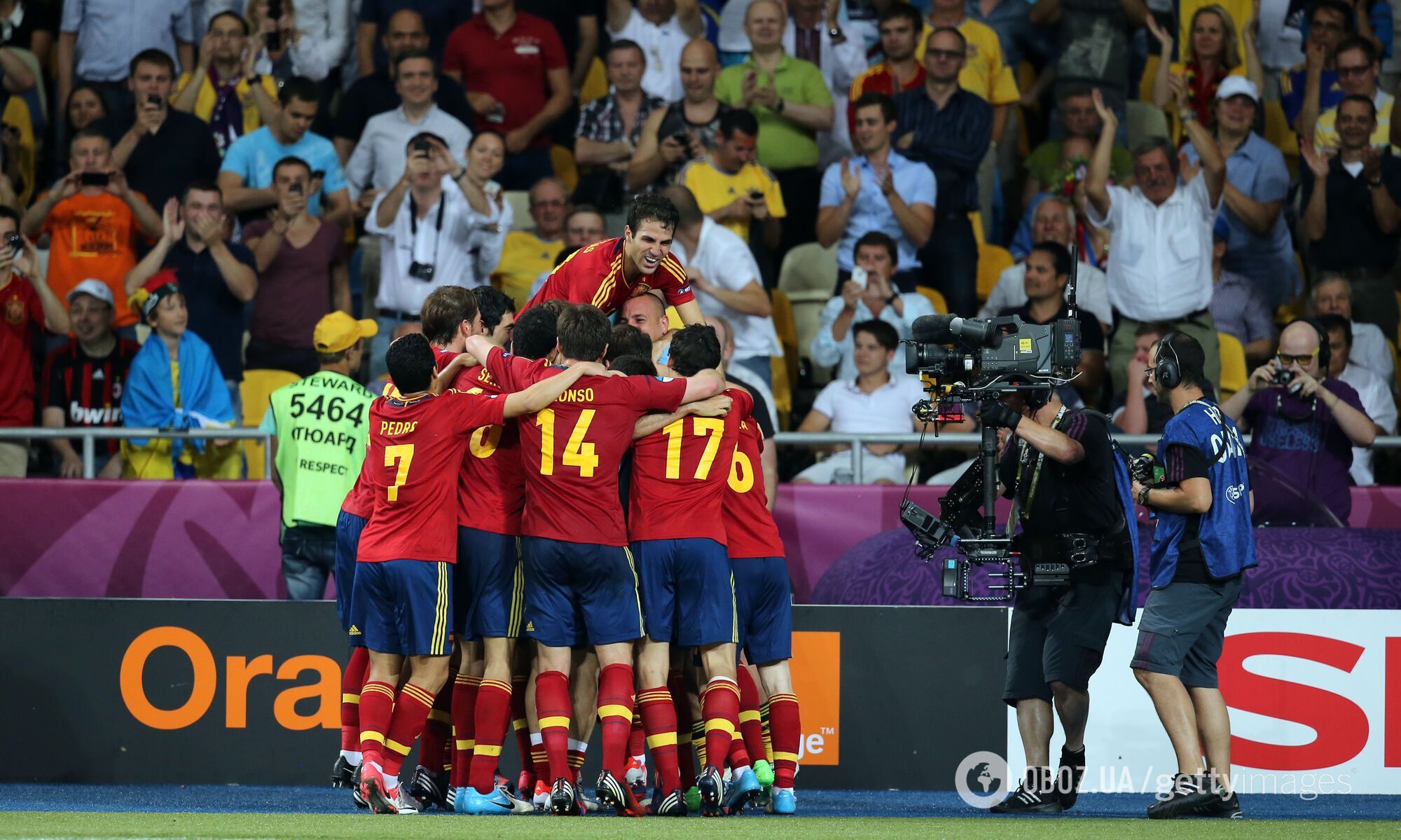 Іспанія виграла з рахунком 4:0