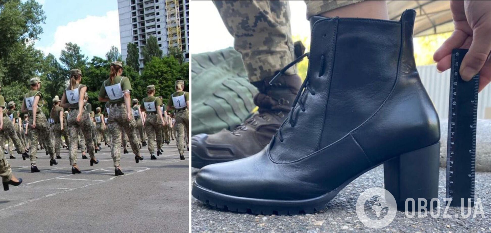 Українським військовослужбовицям виготовлять нові туфлі до параду на День Незалежності