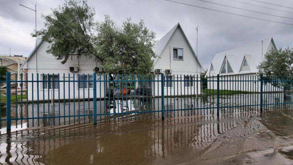 Непогода подтопила дома жителей и базы отдыха