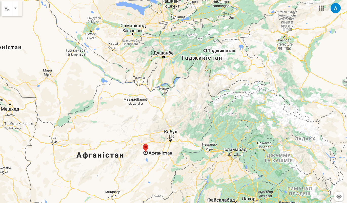 Кордон Таджикистану та Афганістану