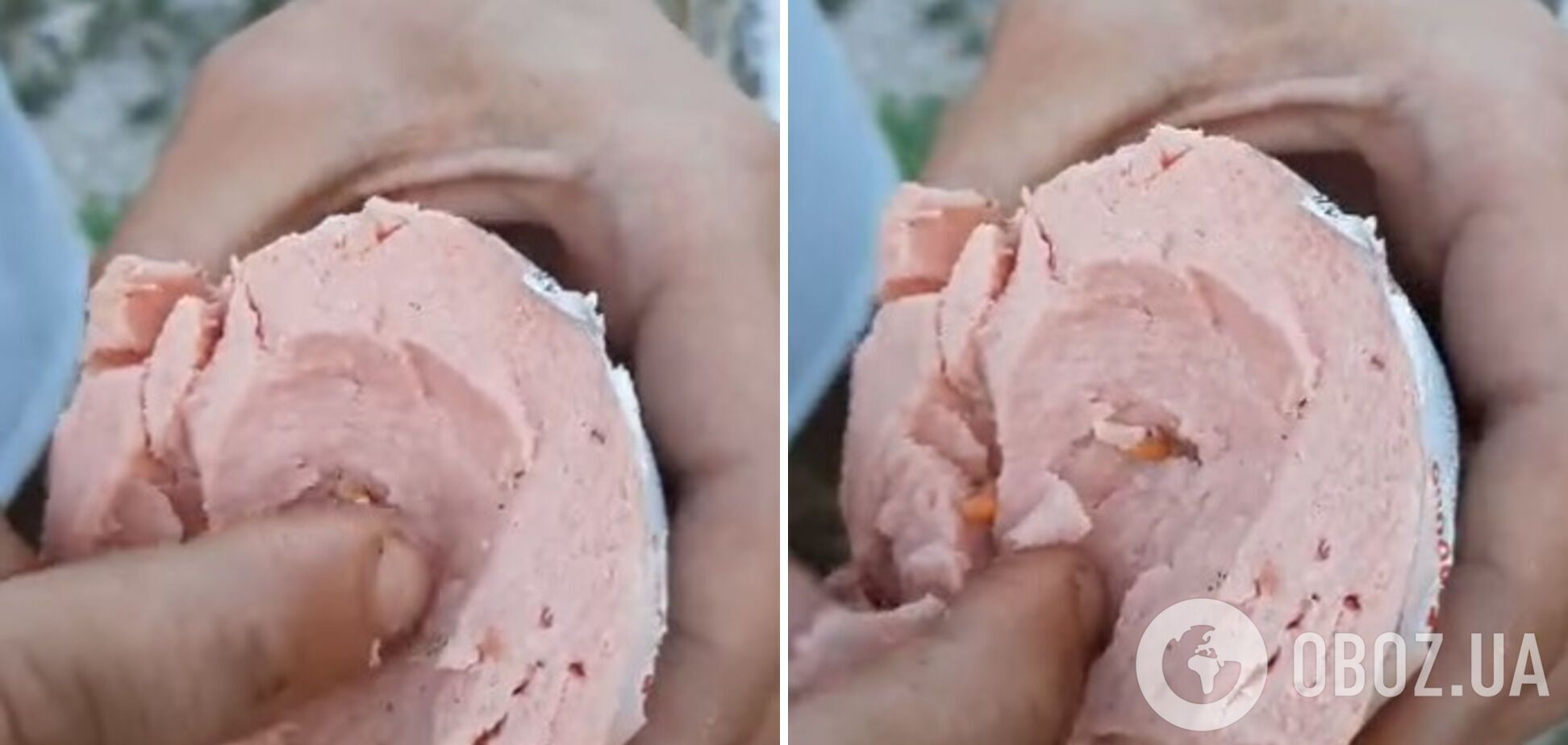 Ковбаса з хробаками попалася військовому