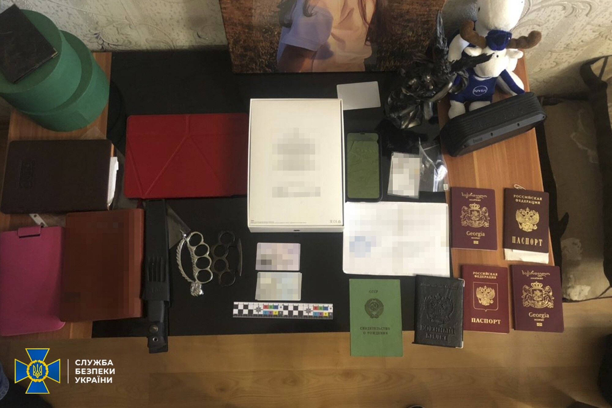 В домах членов банды обнаружили паспорта иностранных государств