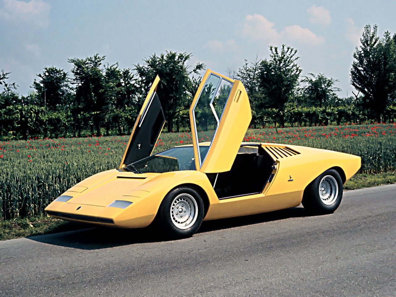 1971 Lamborghini Countach LP500 от ателье Bertone