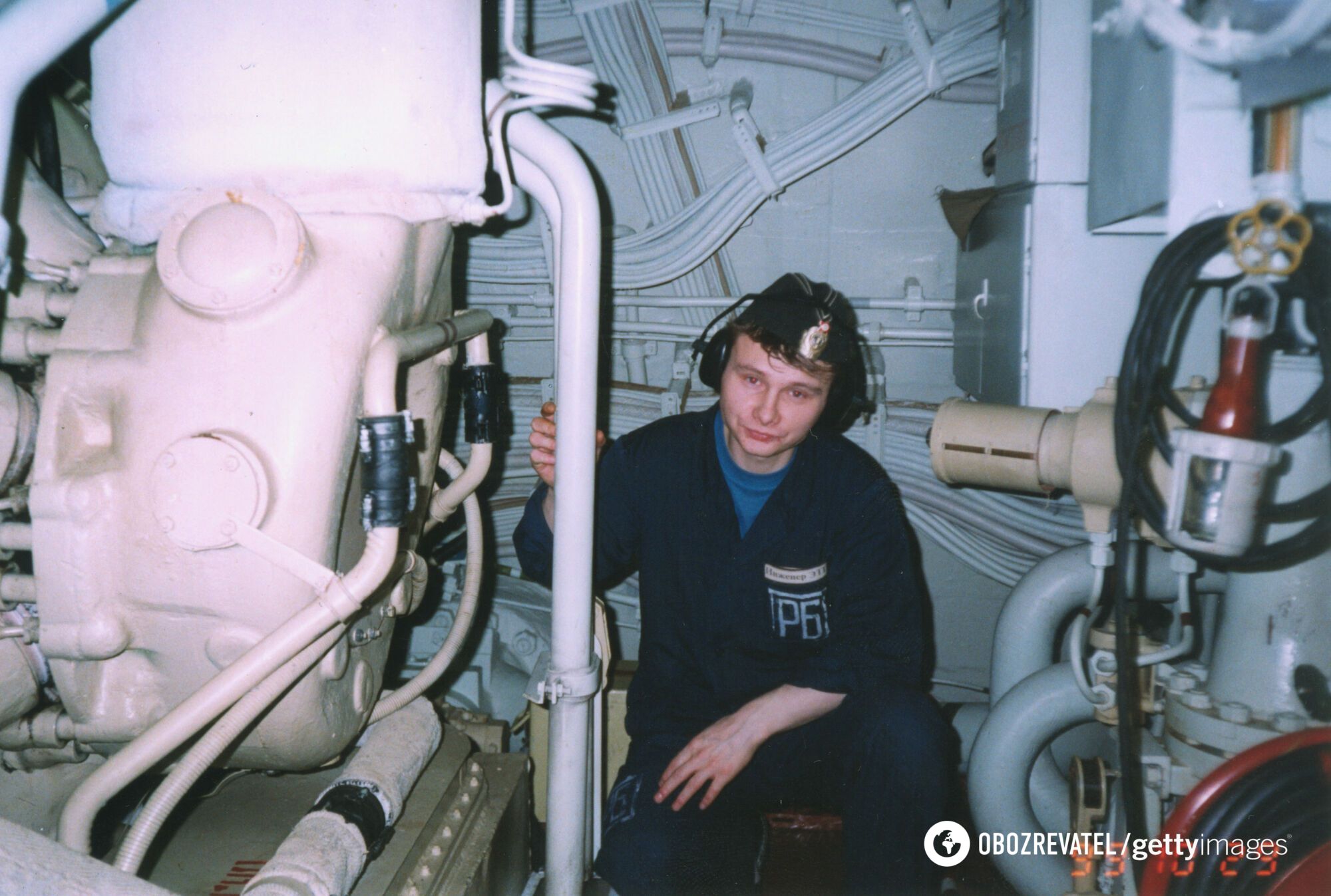Моряк Максим Рванін на підводному човні "Курськ". Загинув на борту субмарини