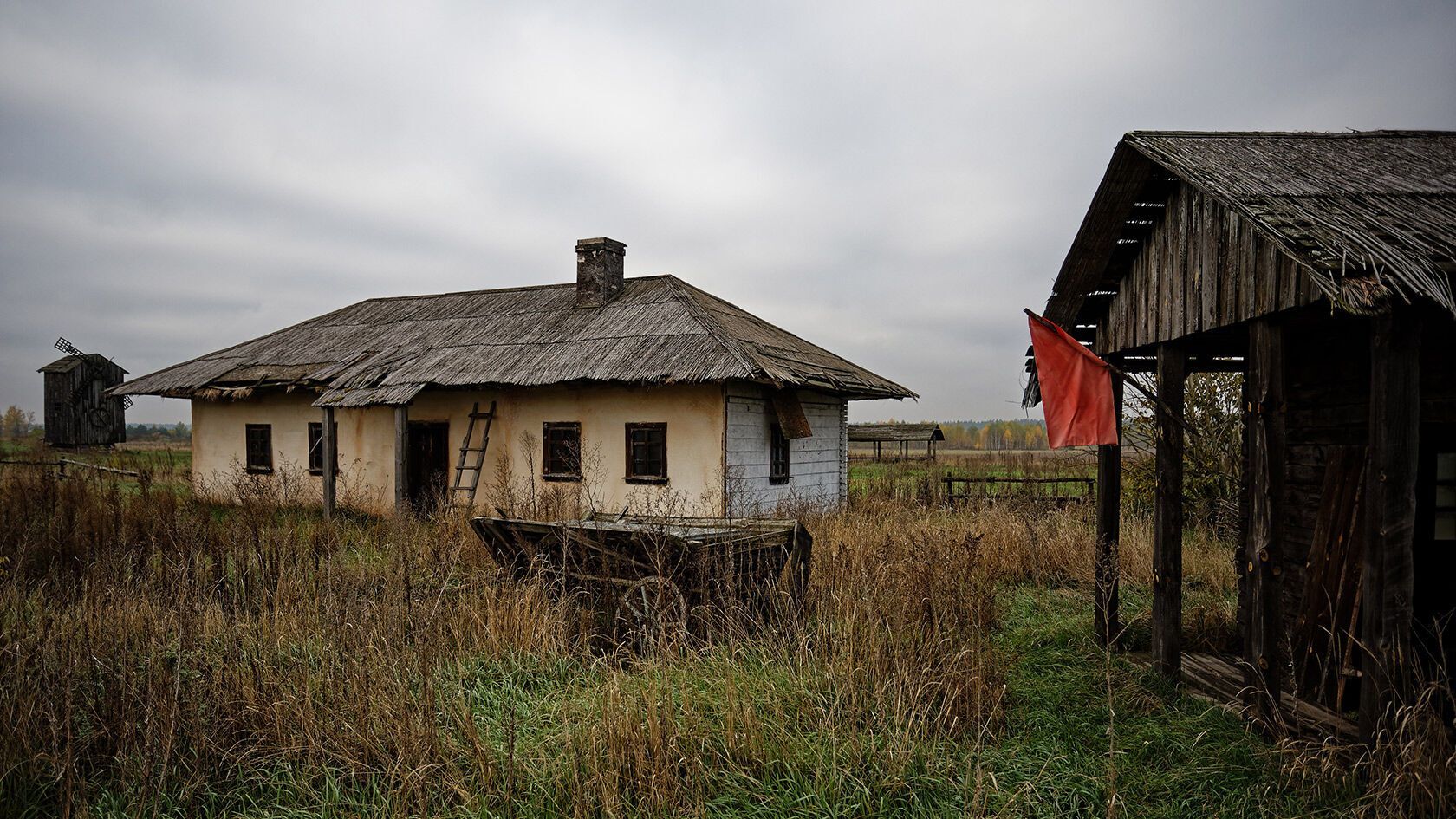 Здесь есть много интересных построек.