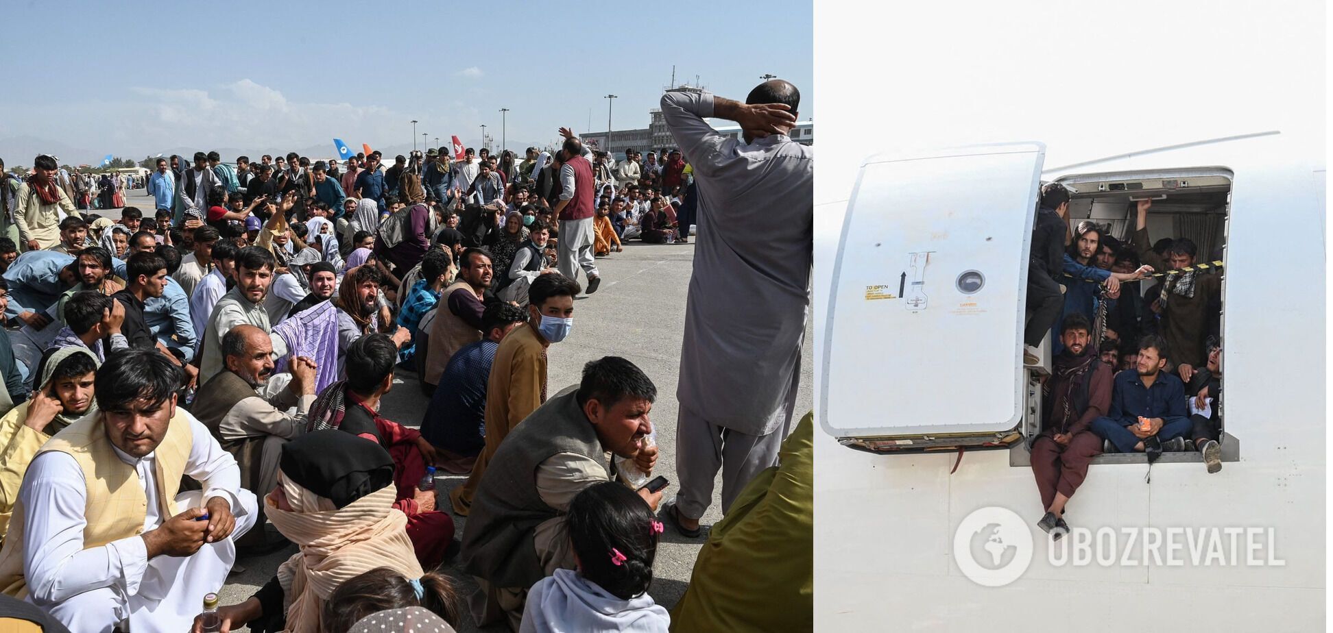 Афганці, які бажають залишити Кабул після захоплення країни талібами