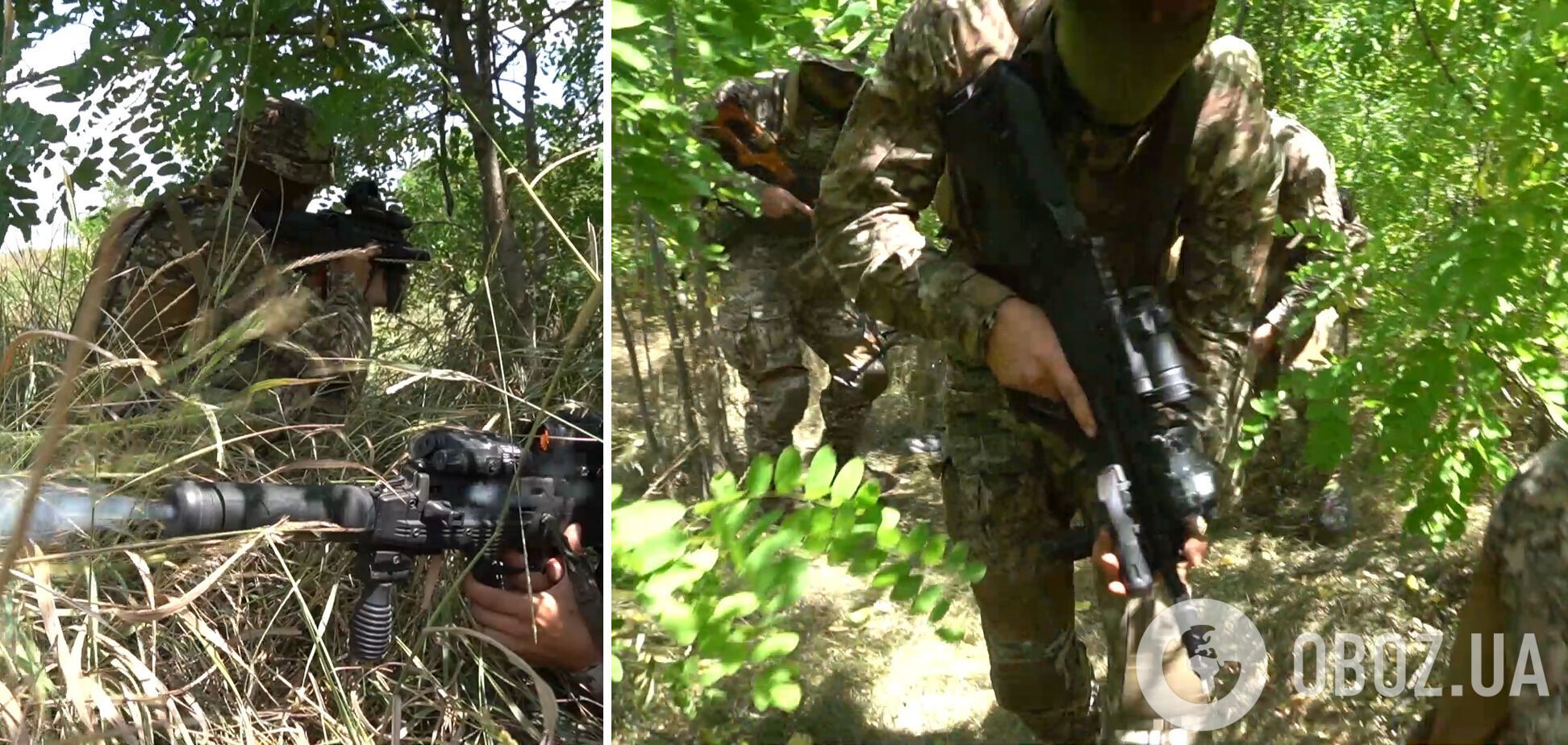 Учения украинских военнослужащих