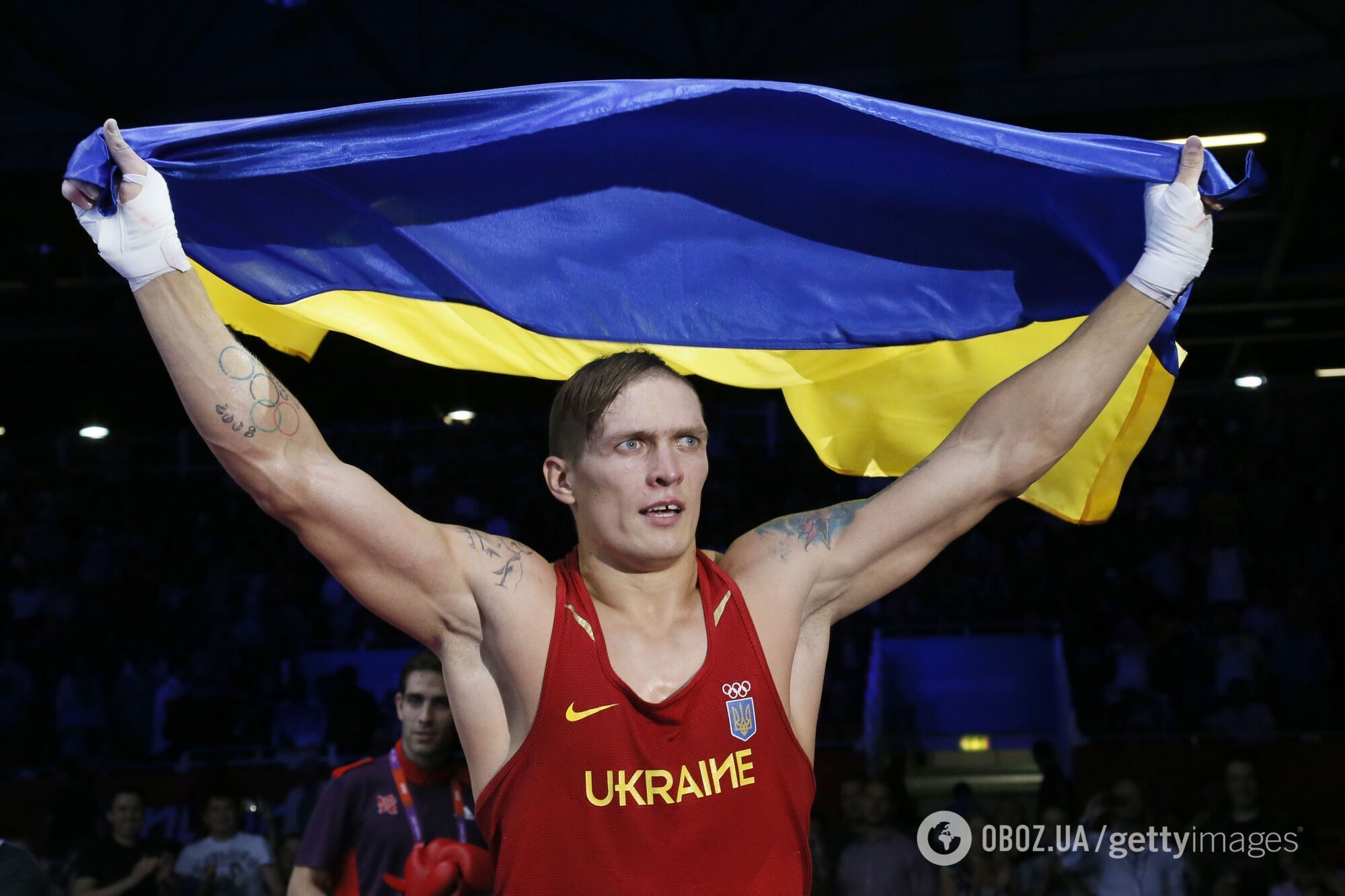 Олександр Усик на Олімпіаді в Лондоні