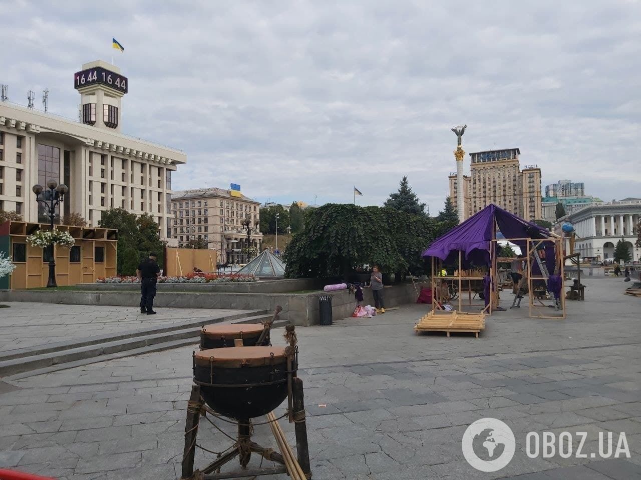 Скандальную артинсталяцию собираются установить на Майдан Независимости