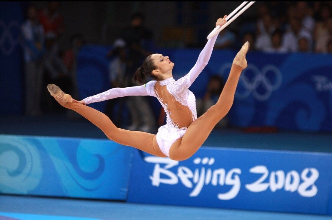 Ганна Безсонова на Олімпіаді в Пекіні.