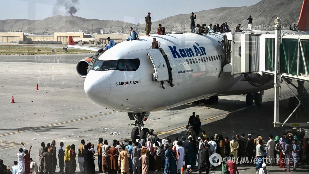 Афганці щосили намагалися покинути Кабул